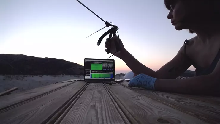 Afroditi Psarra-Audrey Briot Listening Space_waiting for satellites