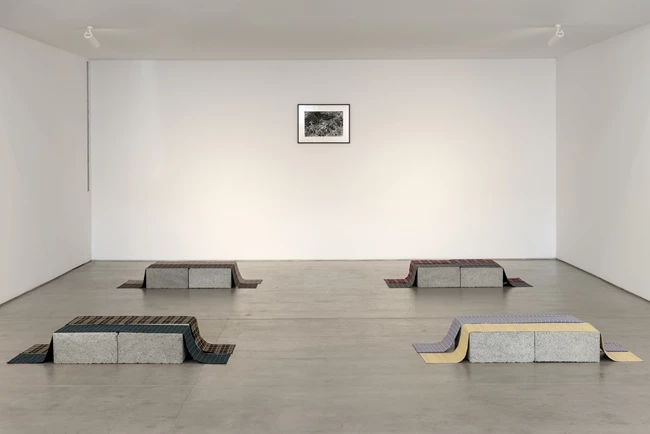 Installation view: Sung Tieu: Unbroken, The Intermission x Emalin, Piraeus, Greece, 04 October - 02 December, 2023