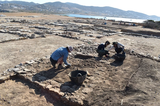 Ανασκαφή στο Νότιο Συγκρότημα Δεσποτικού