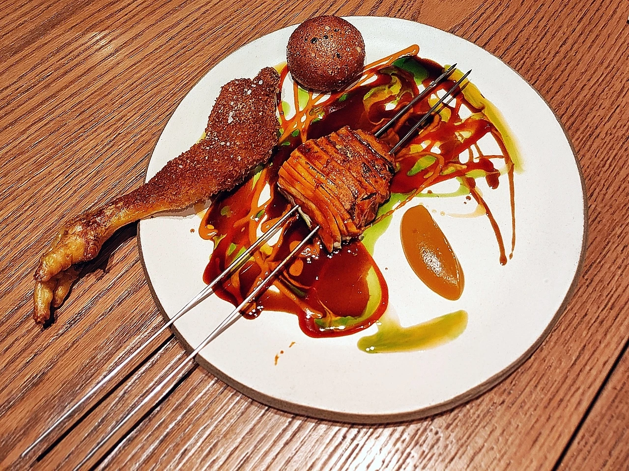 Το Πιάτο της Εβδομάδας: Κοντοσούβλι πετεινού στο 'Ex Machina'