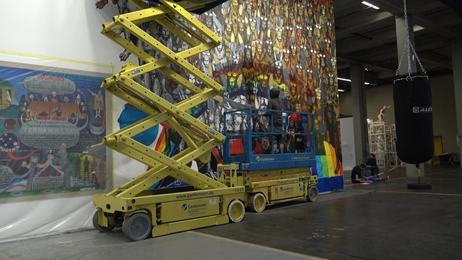 Ντοκιμαντέρ exergue on documenta14, Δημήτρης Αθυρίδης, Gordon Hookey