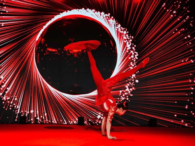Flying Fairy Chinese Acrobatic Show