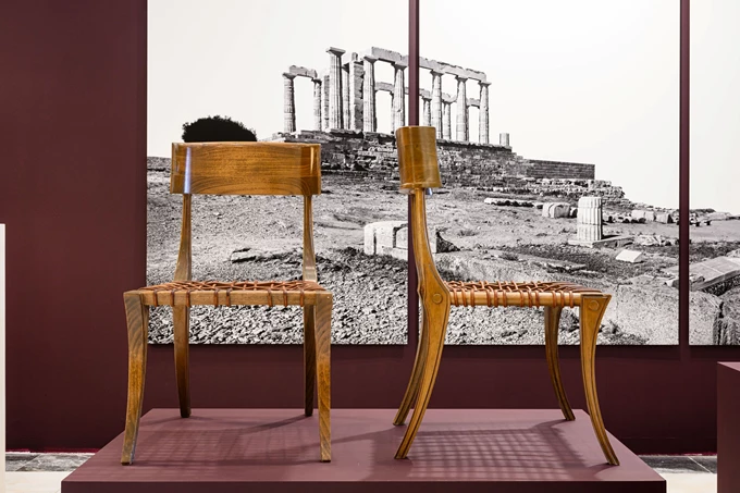 Stefanidou Tsoukala καρέκλα Klismos