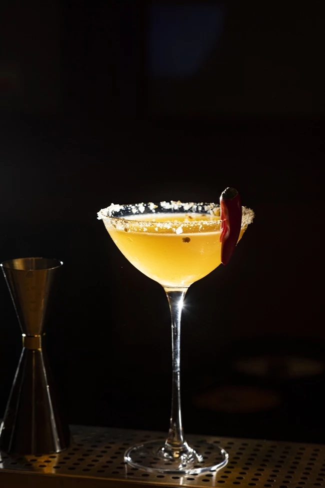 Η Μαργαρίτα στο εστιατόριο Dear Manouka στο Παγκράτι