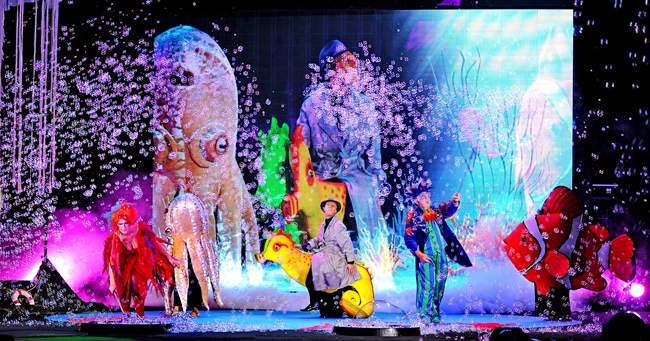 bubble show