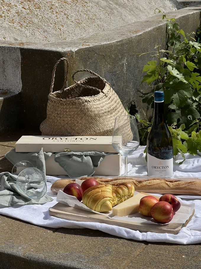 Μιχάλης Κούλογλου Kyanos Wines Orycton Σαντορίνη κρασί Ασύρτικο