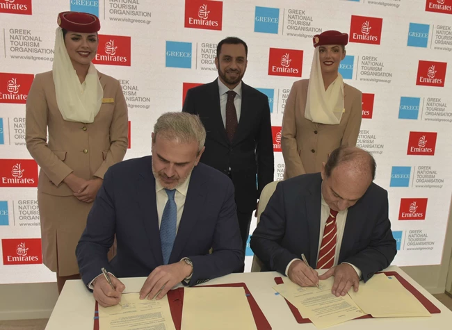 Στρατηγική συνεργασία του ΕΟΤ με την Emirates