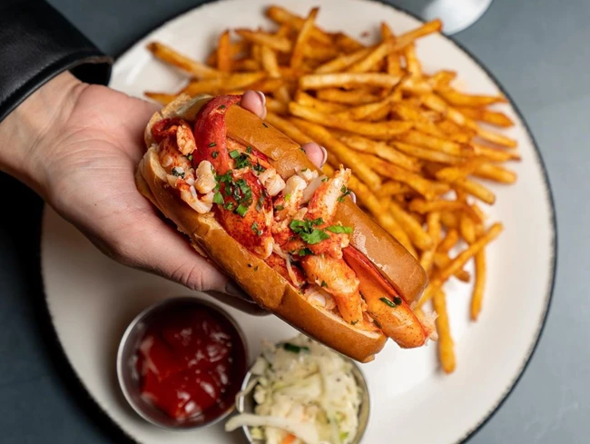 The Lobster Place lobster roll