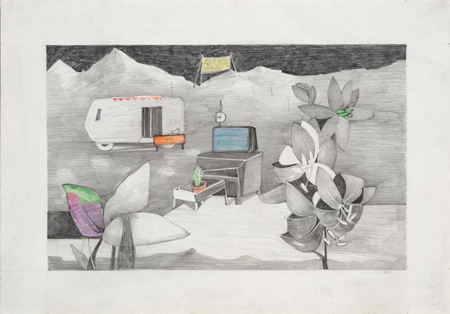 IoAngeli_Camping_XrwmatistaMoliviaSeXarti_35X50cm_20-22