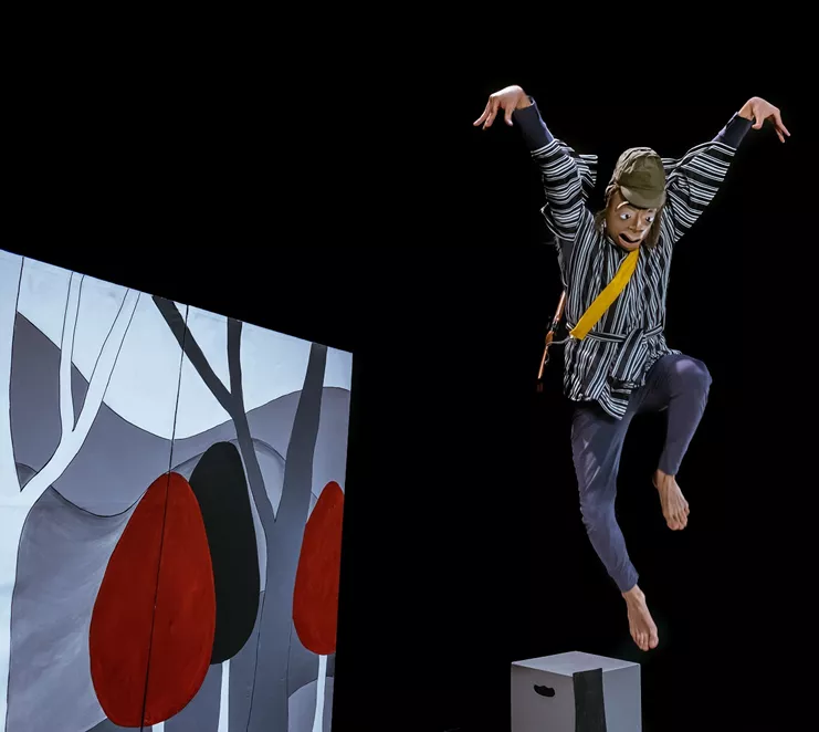 Η Κοκκινοσκουφίτσα στο δάσος των παραμυθιών