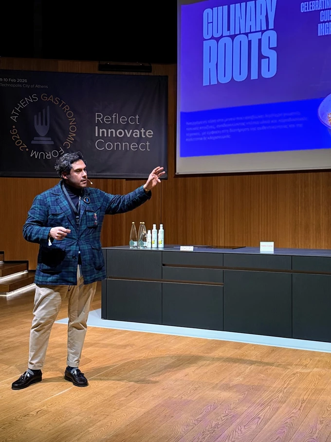 Ο Αθηναγόρας Κωστάκος στο Athens Gastronomic Forum