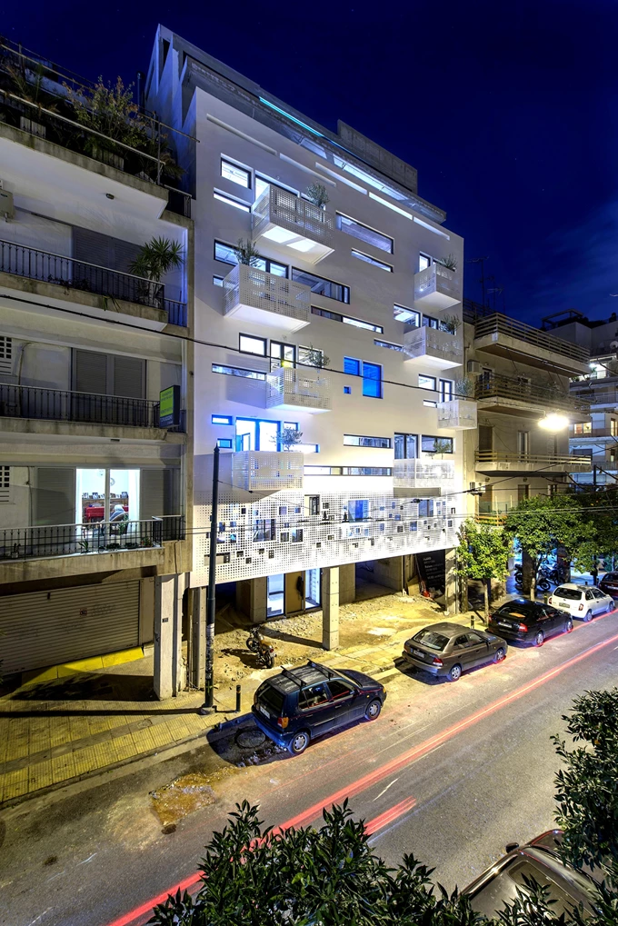 Η σύγχρονη αθηναϊκή πολυκατοικία_Klab Architecture - Urban Stripes, Κουκάκι 2