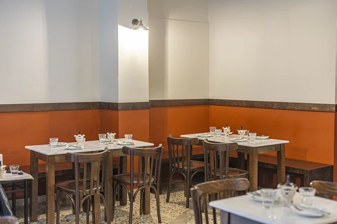 Το εστιατόριο - ελεβέ καφενείο Φλάρος στο Παγκράτι 4