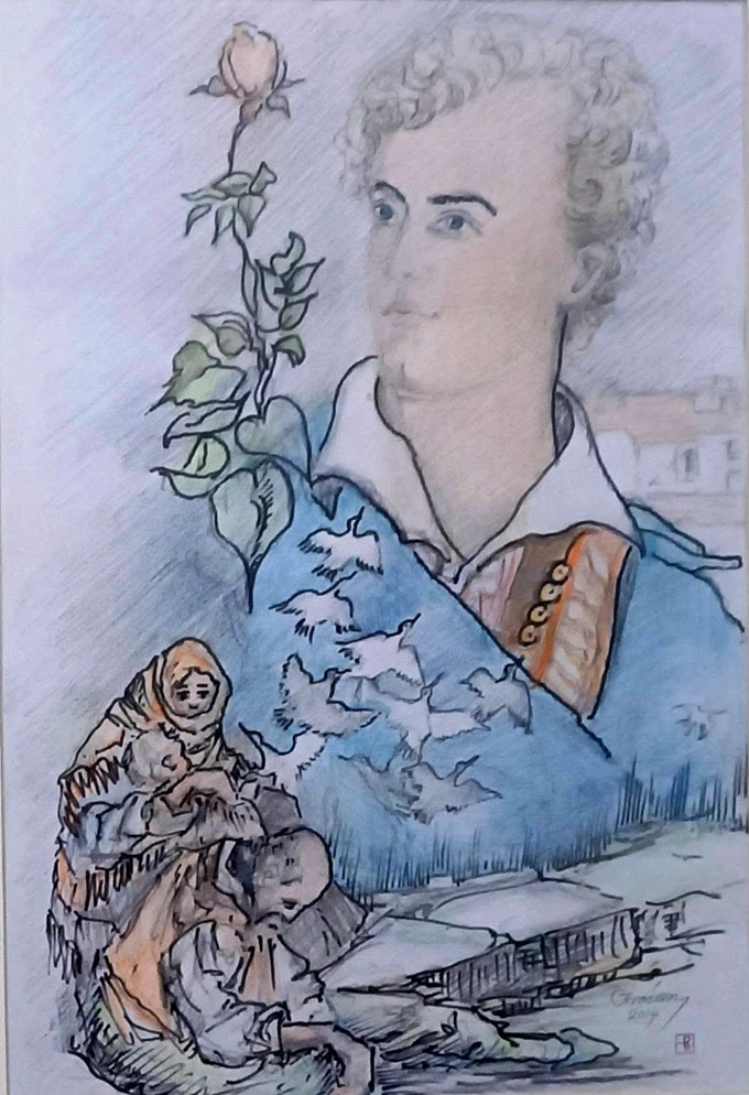 ΡΕΝΑ ΑΝΟΥΣΗ-ΗΛΙΑ, ΛΟΡΔΟΣ ΒΥΡΩΝΑΣ, BYRON'S ROOM.