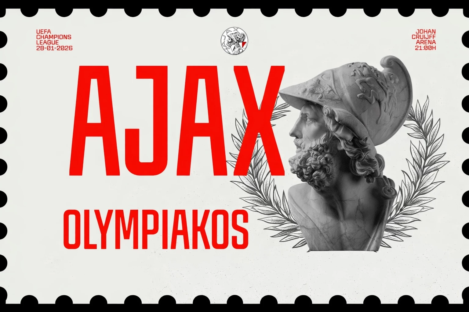 Πού θα δεις το αποψινό Άγιαξ-Ολυμπιακός για το Champions League