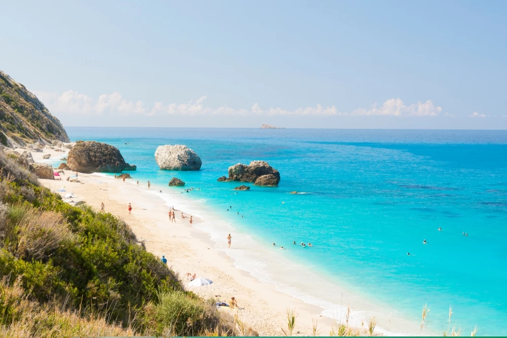 Η Λευκάδα είναι οι παραλίες της