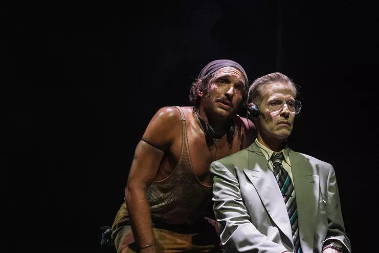 Αγώνας νέγρου και σκύλων