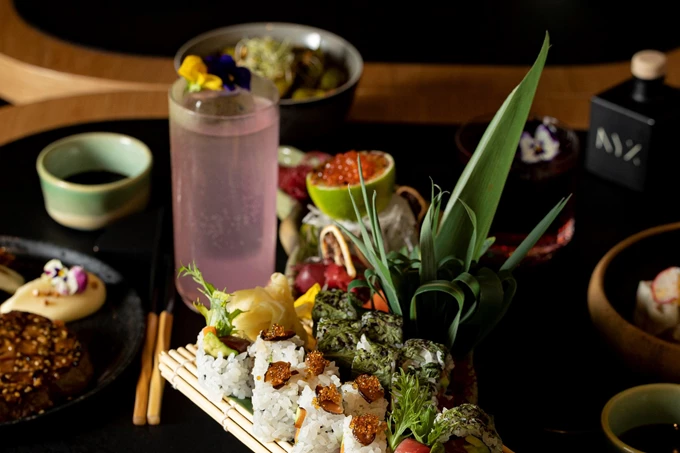 Το ιαπωνικό εστιατόριο Nyx στο ξενοδοχείο Academias 8