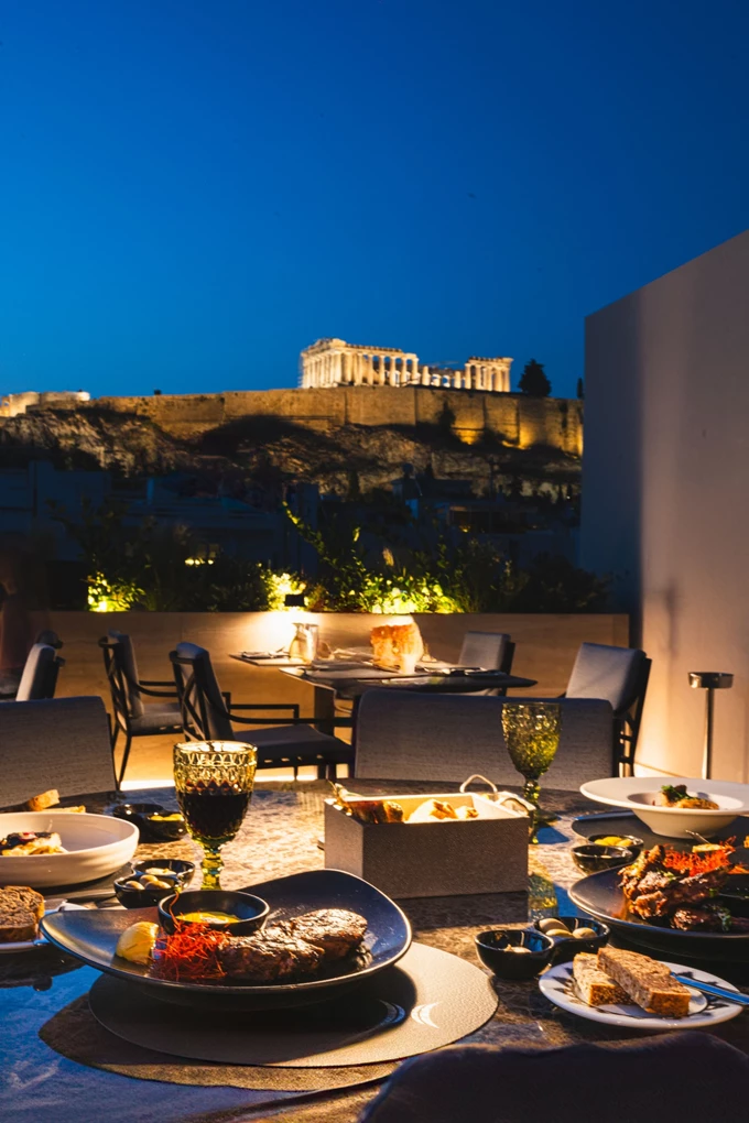 Acropolis Secret roof εστιατόριο στο Κουκάκι