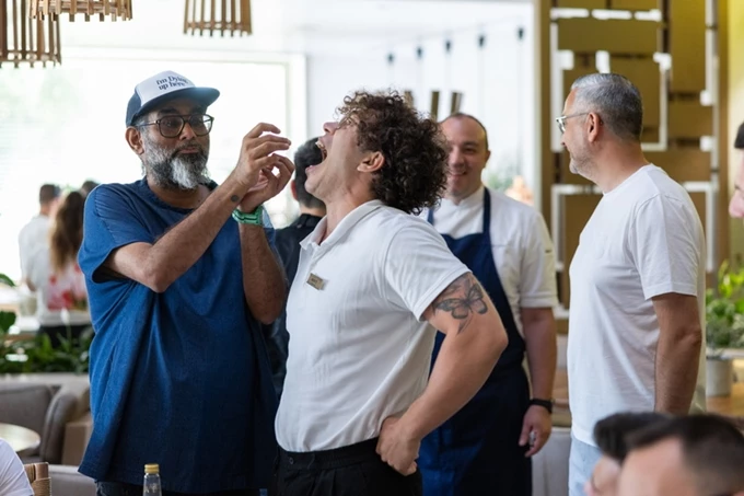 Ο σεφ Gaggan Anand στο Sani Gourmet 2025