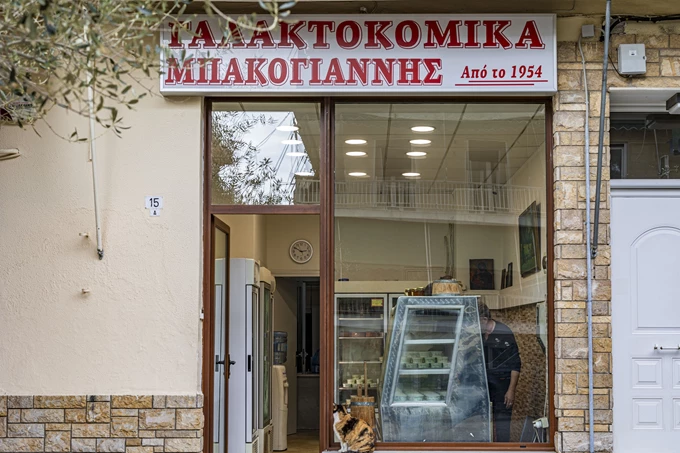 Το Γαλακτοπωλείο Μπακογιάννης στην Ηλιούπολη 1