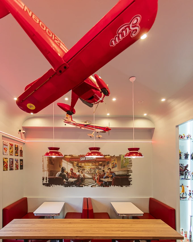 Το εστιατόριο Sam Burgers στο Περιστέρι 2