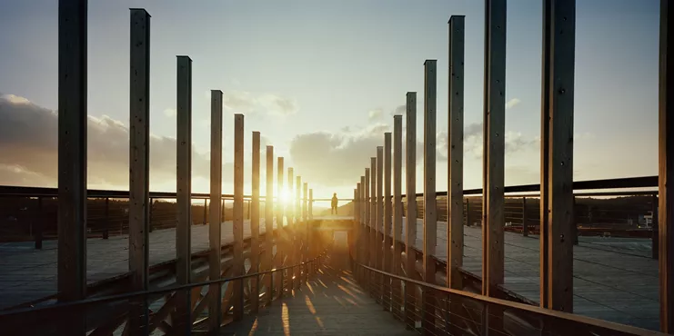 Γέφυρα στην πόλη Μιναμινσαρίκου, Ιαπωνία