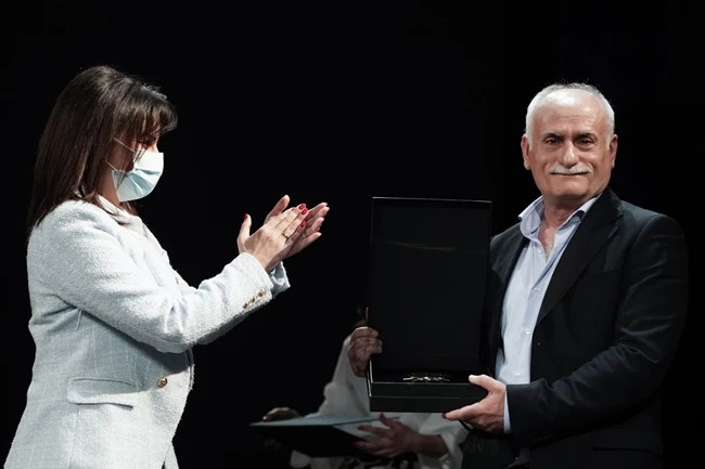 Βραβείο Ερμηνείας Ηθοποιού σε Ελληνικό Έργο στον Γιώργο Ψυχογυιό