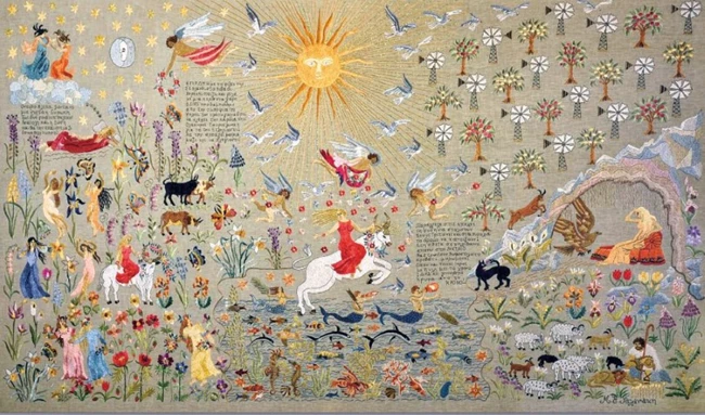 Με βελόνι και κλωστή: Στον καμβά της ιστορίας