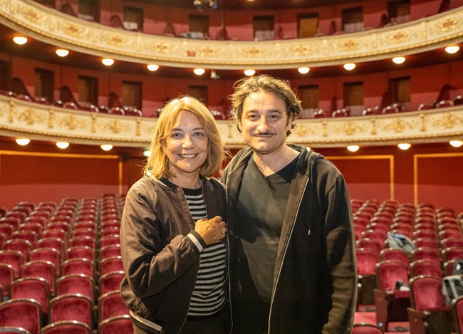 Όλια Λαζαρίδου Βασίλης Χαραλαμπόπουλος Μισάνθρωπος