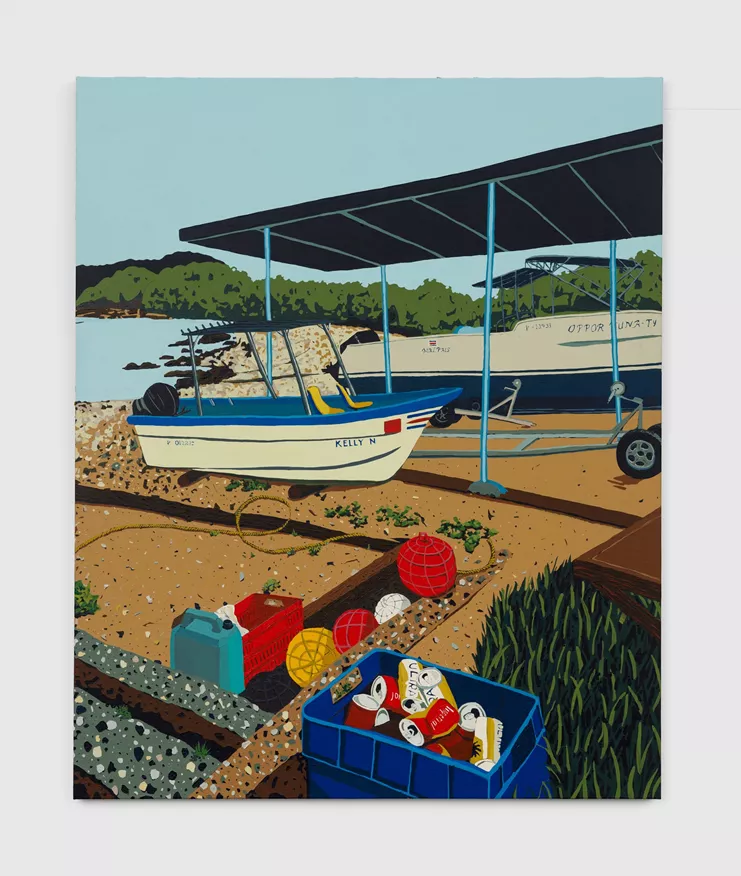 Hilary Pecis, &quot;Fishing Village&quot;, 2023