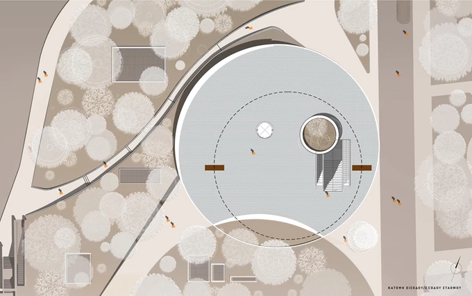 Ο νέος σταθμός του Μετρό Δικαστήρια στο Πεδίο του Άρεως και την Ευελπίδων 8