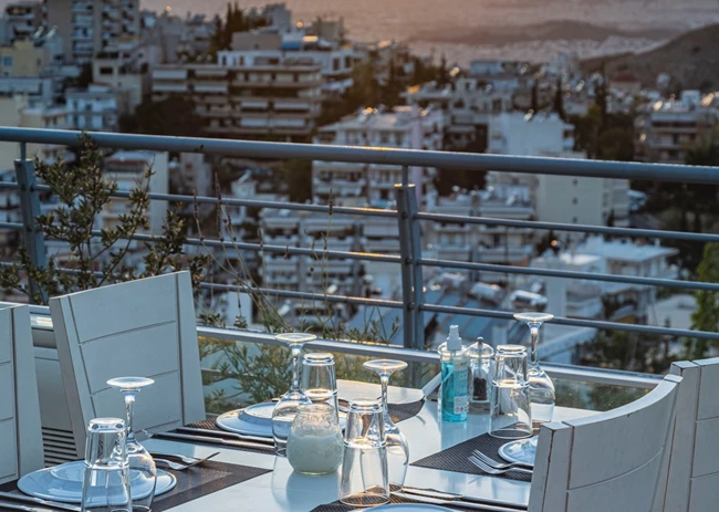 Μπαλκόνι στις Κυκλάδες