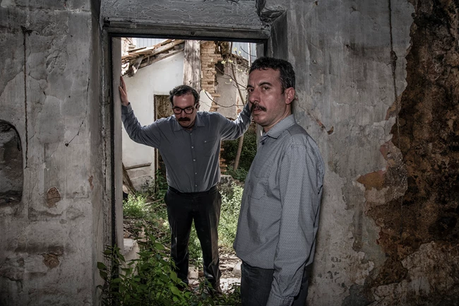 Ενκε Φεζολλάρι και Δημήτρης Μπούρας