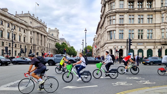 Lime bikes Λονδίνο