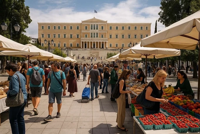 Agora Paths στο Σύνταγμα: Η αρχαία αθηναϊκή αγορά γίνεται πιο σύγχρονη από ποτέ