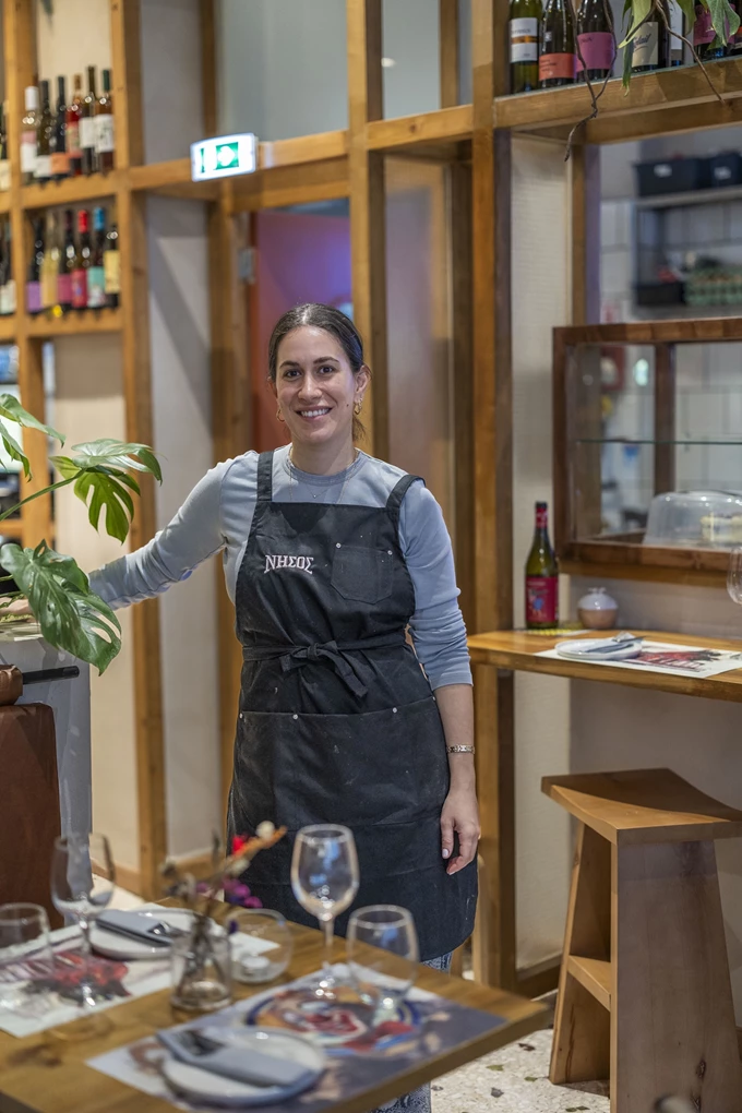 Στο Meigma με τη Μαρίνα Χρονά