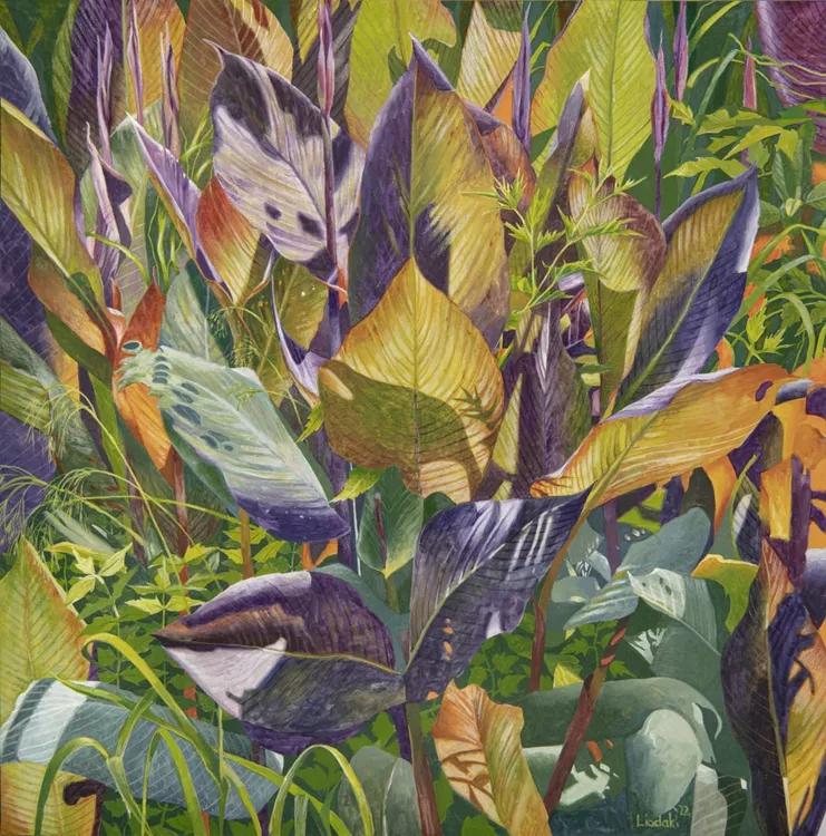 «Εκθαμβωτικό φως» 62x62 cm