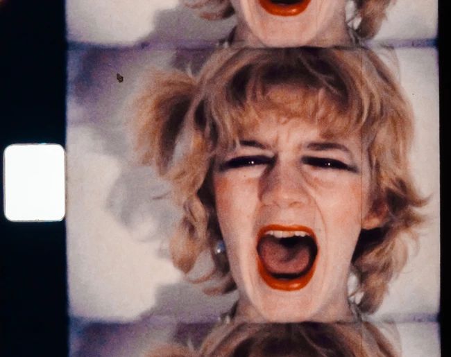 Gina Birch, still from 3 Minute Scream, 1977