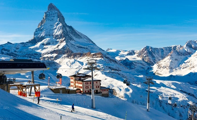 Χιονοδρομικά κέντρα στην Ευρώπη