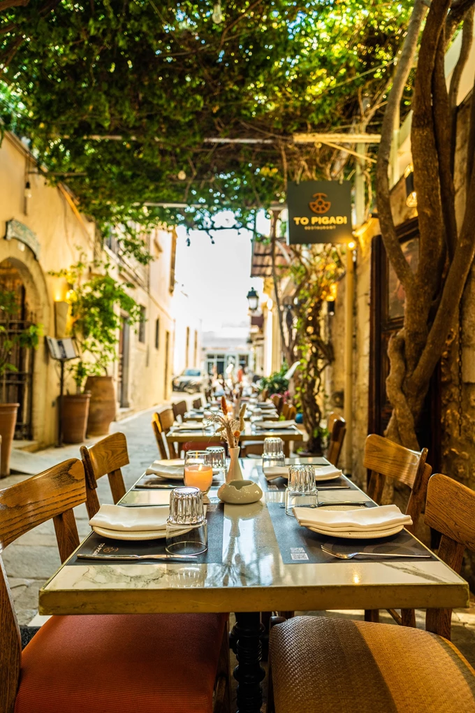 το πηγάδι Κρήτη εστιατόριο διακοπές