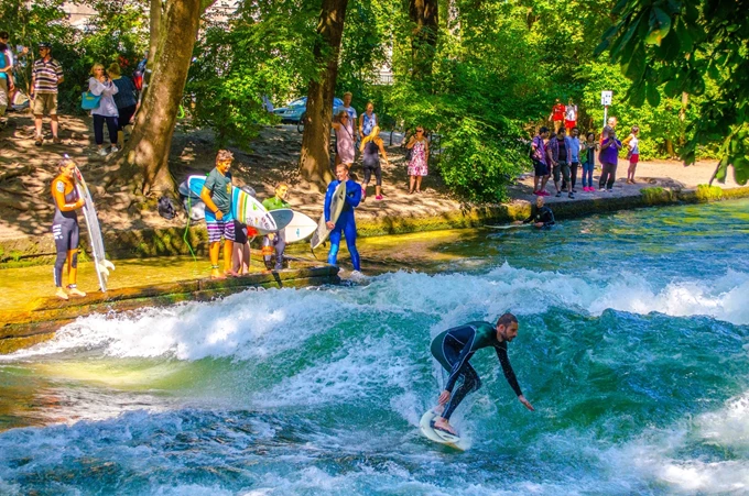 Σέρφερ Eisbachwelle