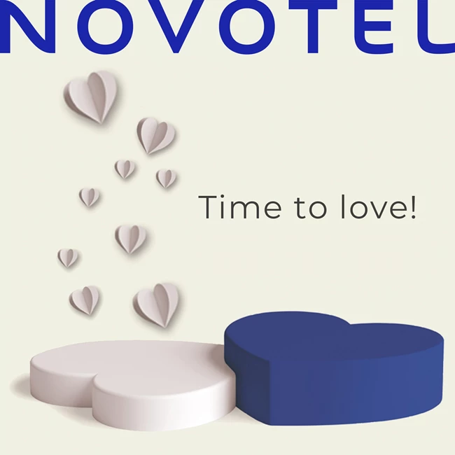 Ημέρα του Αγίου Βαλεντίνου Novotel Athens