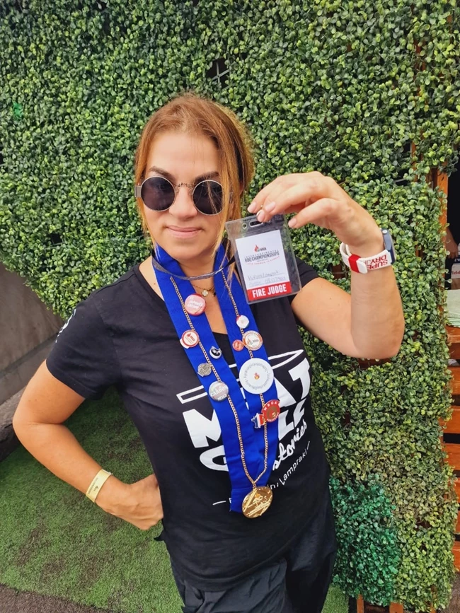Η Μυρσίνη Λαμπράκη στο Παγκόσμιο Πρωτάθλημα BBQ 4