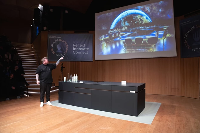 Ο Rasmus Munk στο Athens Gastronomic Forum