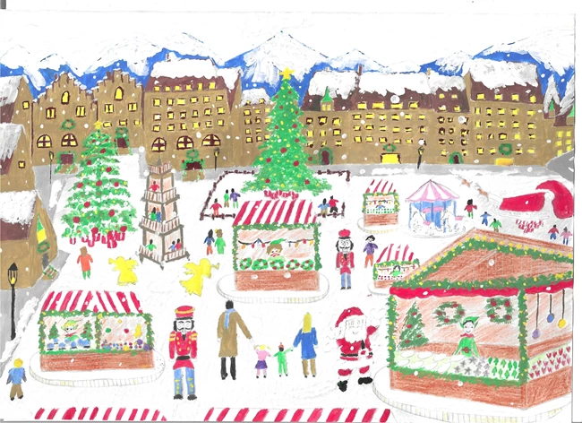 Οι νικητές του διαγωνισμού ζωγραφικής της Πρεσβείας της Ομοσπονδιακής Δημοκρατίας της Γερμανίας