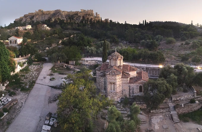 ναός των Αγίων Αποστόλων Αρχαία Αγορά