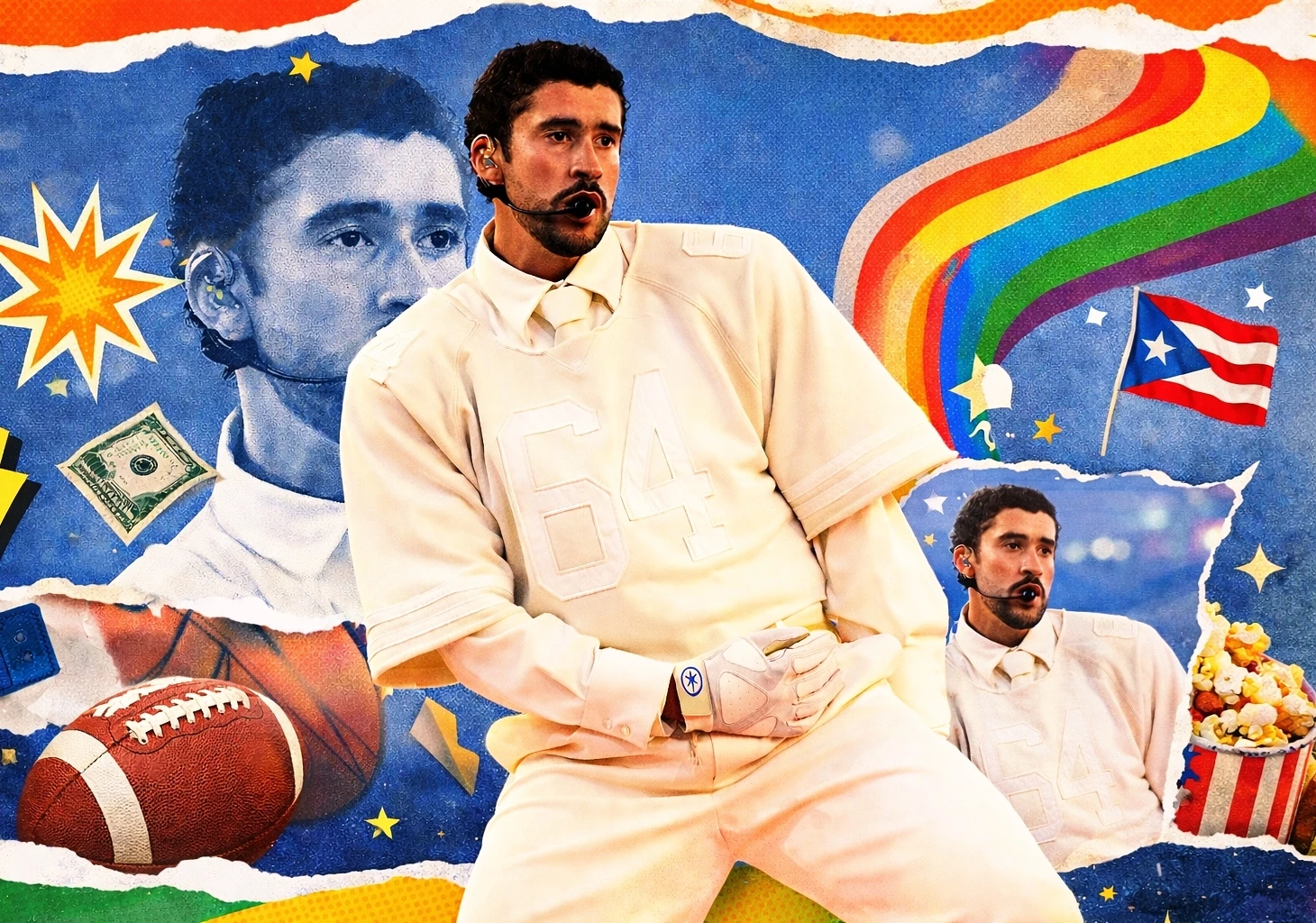 Ο Bad Bunny στο Super Bowl, μια ιστορική κατάληψη της αμερικανικής σκηνής και ένας πραγματικός γάμος