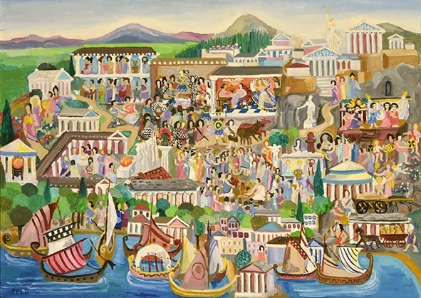 Αναμνήσεις από την παλιά Πλάκα σε ένα ανακαινισμένο ημιυπόγειο