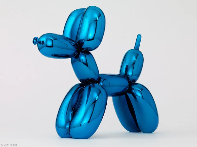 BalloonDog Jeff Koons X Skoufa